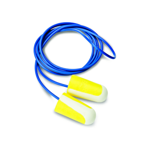 Honeywell Bilsom 304L Corded Foam Earplugs – Class 4, 24 dB, Large, 100 PR in Box