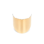 MSA Visor for Radiant Heat/Elevated Temperatures, for V-Gard, PC, Green Tint w/ Reflective Coating, Molded, 9.5”x17.75”x .07”