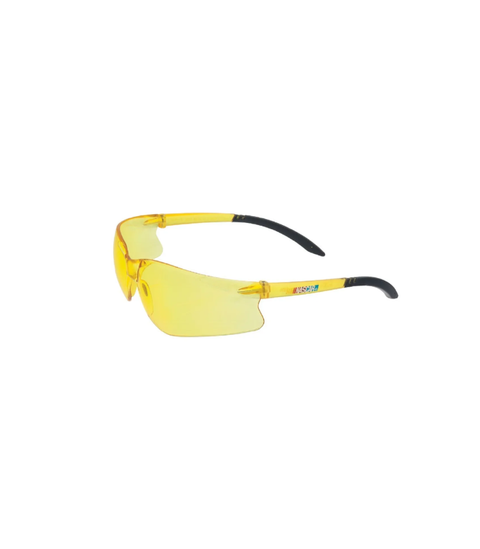 ENCON® NASCAR® GT™ Safety Glasses, Anti-Scratch Coating, Polycarbonate, Amber