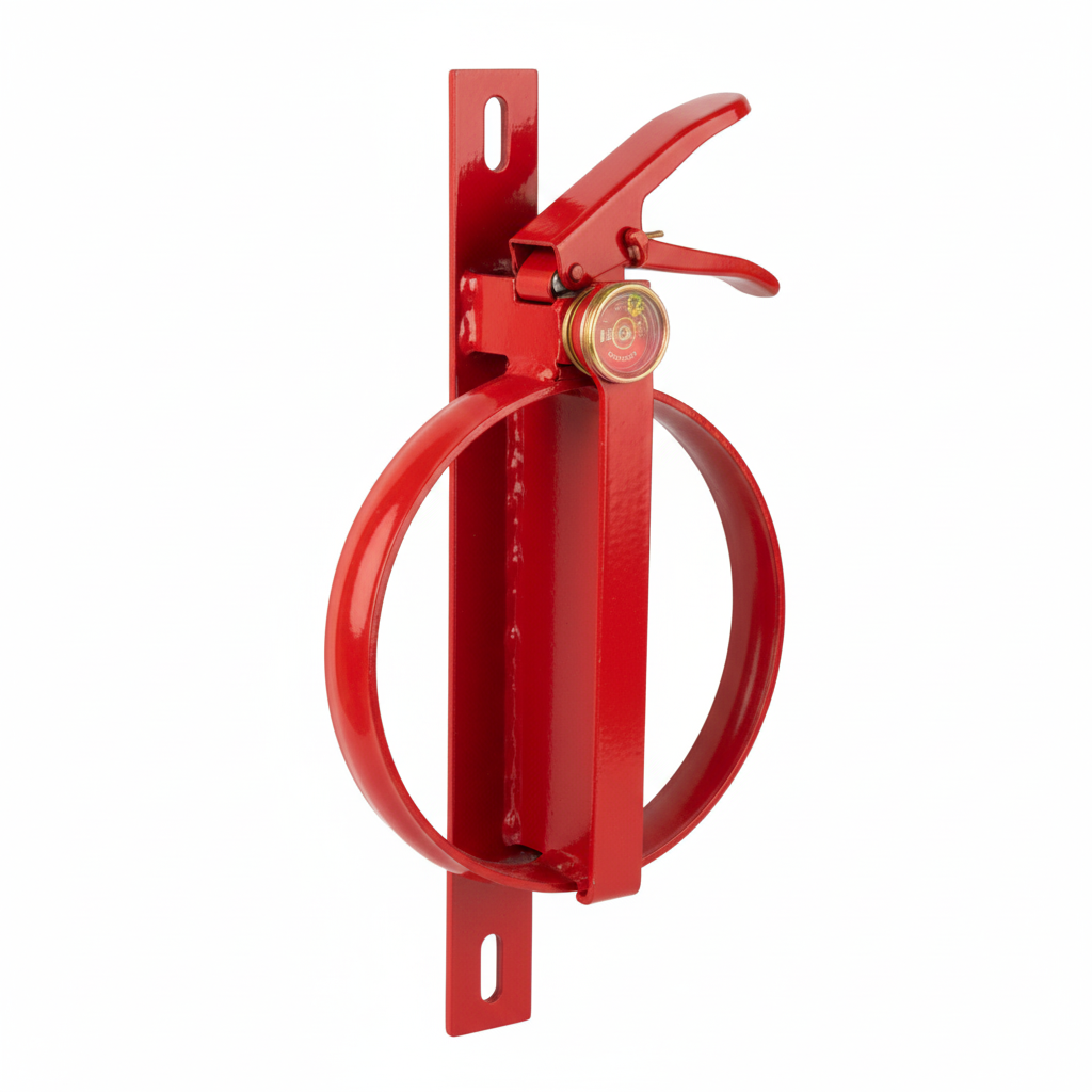 Durable metal bracket for mounting and support applications.