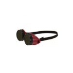 Jackson Safety IRUV Shade 5 Cutting & Welding Goggles – Fixed Front, Red