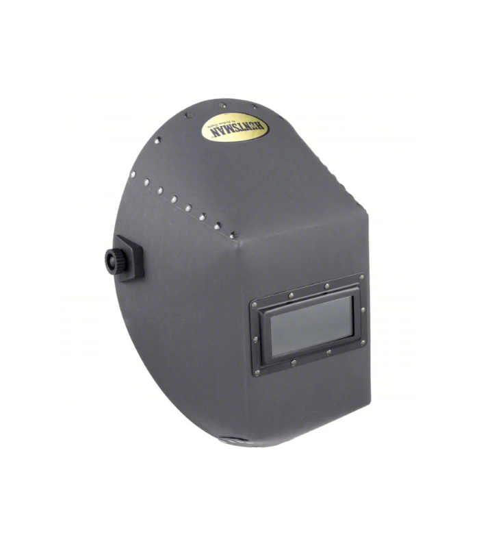 263557D8-8344-457F-84EE-C7A12121C8C1 JACKSON SAFETY 411P Fiber Shell Welding Helmet: Passive, 0 Arc Sensors, Black, W10, 2 in x 4.25 in, Ratchet