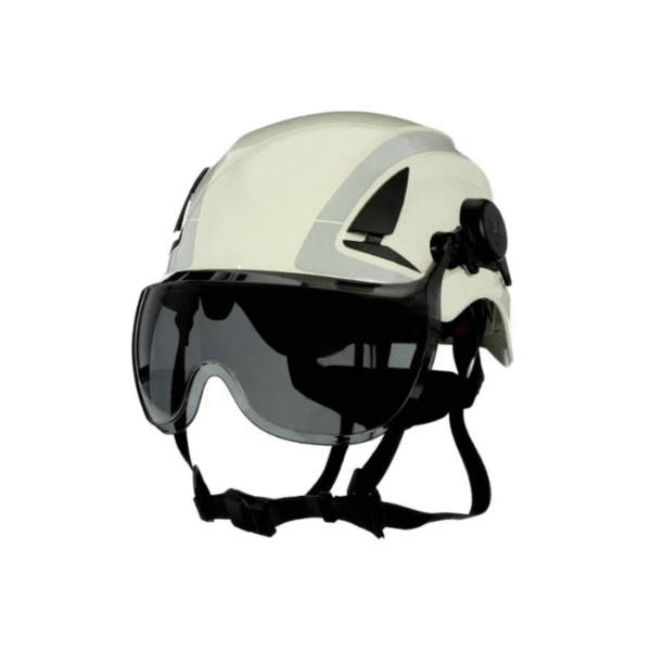 3M™ Short Visor for X5000 Safety Helmet, Clear Anti-Fog Anti-Scratch Polycarbonate-Dark