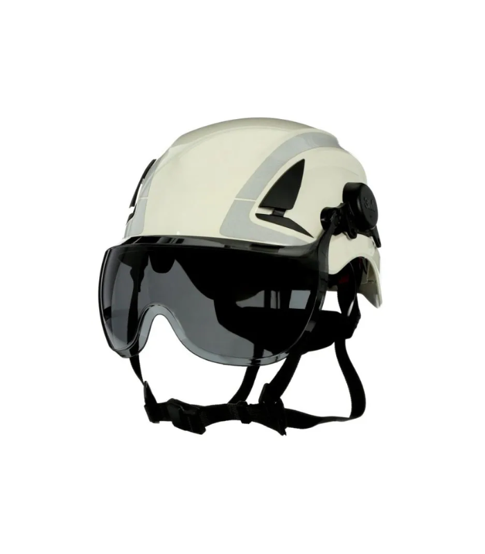 3M™ Short Visor for X5000 Safety Helmet, Clear Anti-Fog Anti-Scratch Polycarbonate-Dark