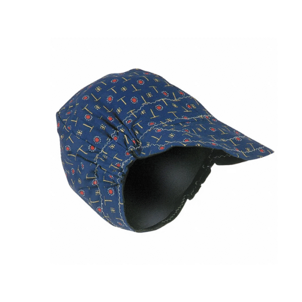 CONDOR Welding Cap : Reversible, Patterned on 1-Side and Solid Black On The Other Side