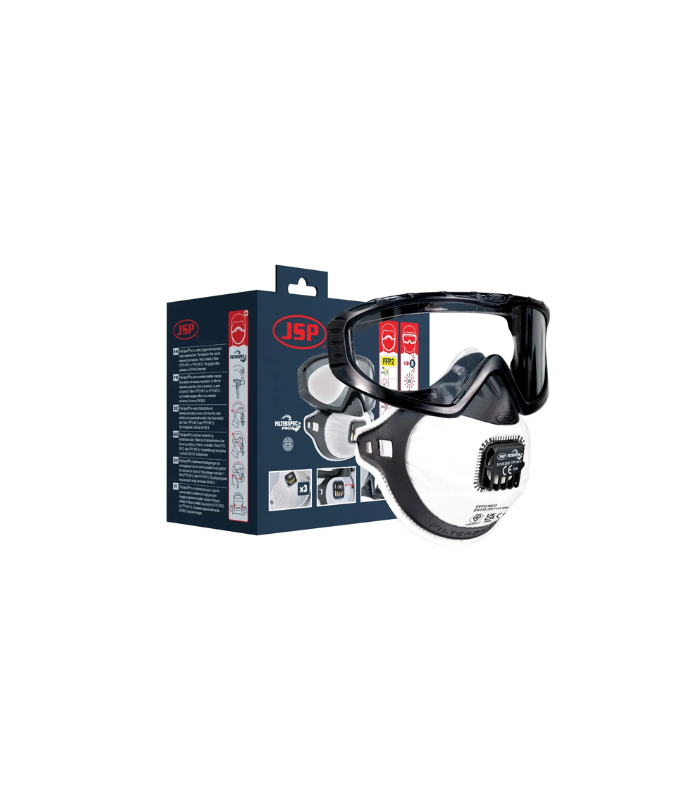 JSP Filterspec® PRO Goggle FFP3V Valved