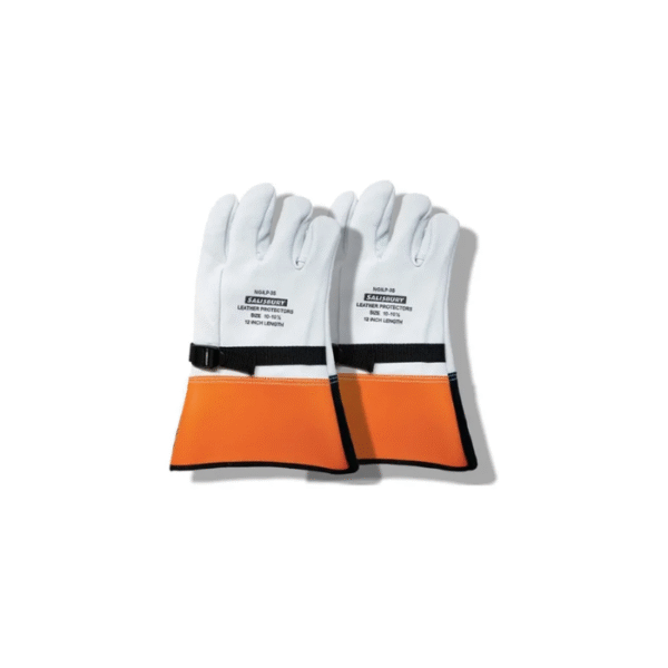 Salisbury Leather Protector Glove Import Cowhide 12'' Length, Class 4