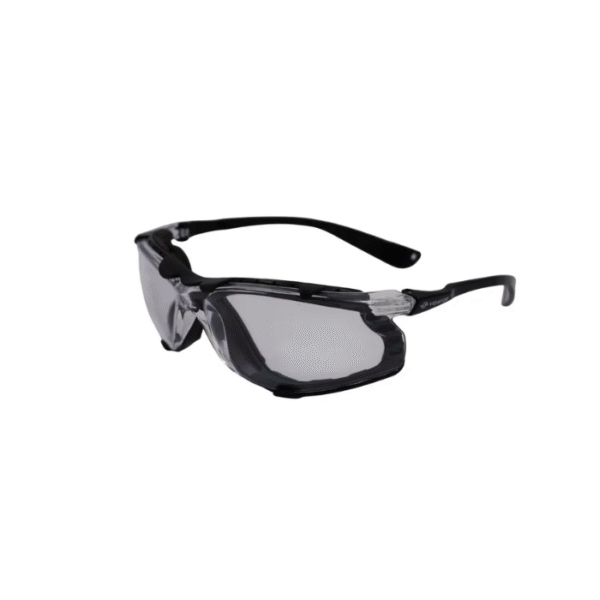 Vidafor VG310 High-Impact Polycarbonate Safety Glasses with Clear Lenses & Detachable EVA Gasket
