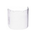 Honeywell Replacement Visor, Clear, Die Cut, Framed 8, Polycarbonate