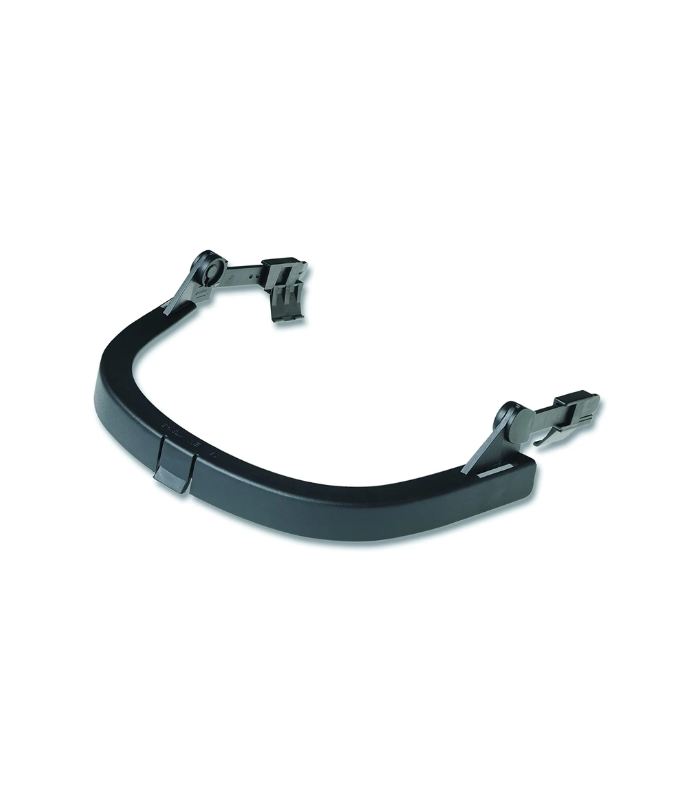 50555BF6-B1D0-4F0B-94E2-A330A5D9FBE7 Honeywell Faceshield Bracket for Visor Helmet Attachment, Plastic, Black