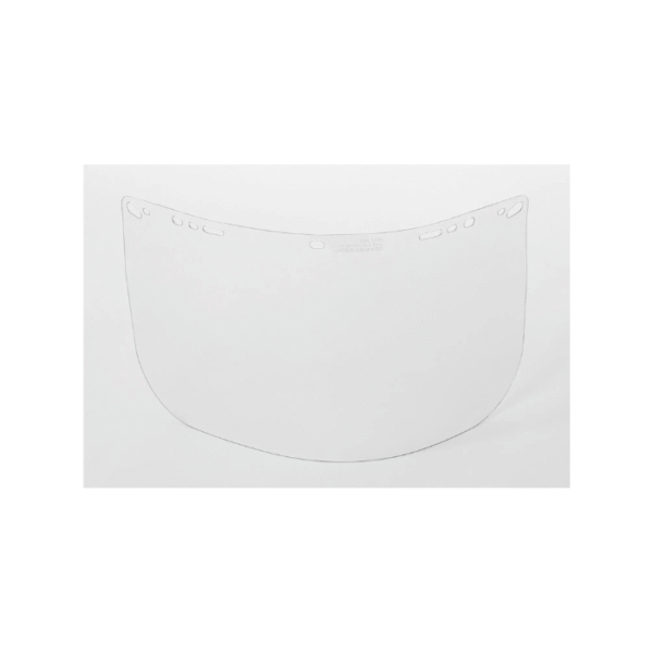 Bullard Clear Acetate Visor, Heat-Formed, Multi-fit