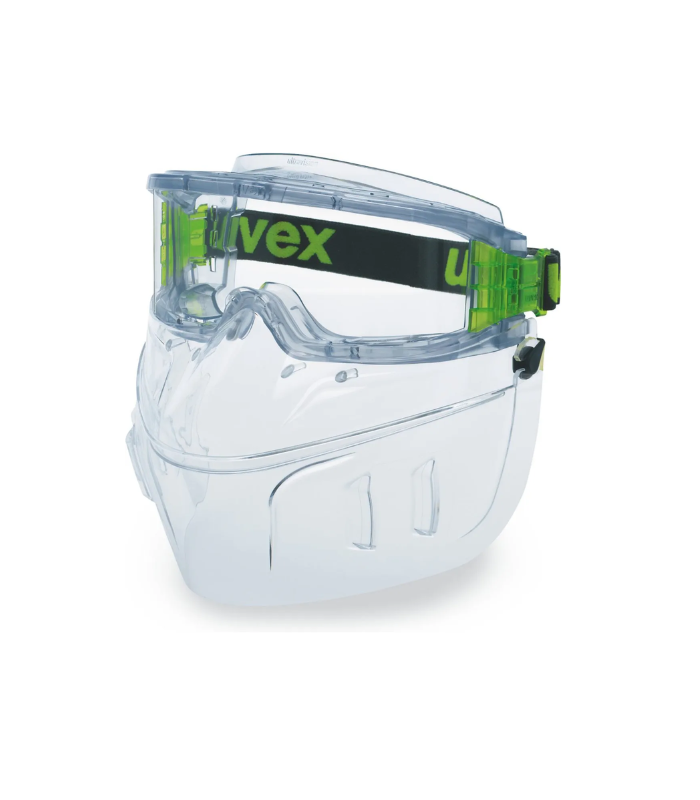 56BD3627-D035-40E6-A0FF-E80D58EF7E9E Uvex Ultravision Wide-Vision Goggle with Face Protection EN 166, EN 170