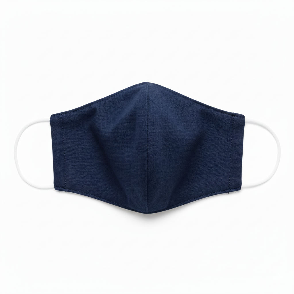 Reusable face mask for protection against dust and germs