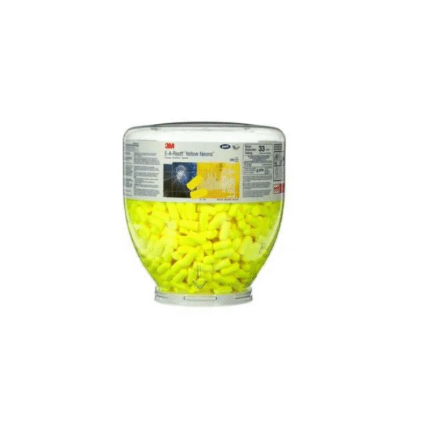 3M™ E-A-Rsoft™ Yellow Neons™ One Touch™ Refill Earplugs , Uncorded, Regular Size, 200 Pair/Box