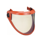Honeywell Salisbury Face Shield Assembly: 2 PPE CAT, 10.8 cal/sq cm ATPV, Front Brim Hard Hats