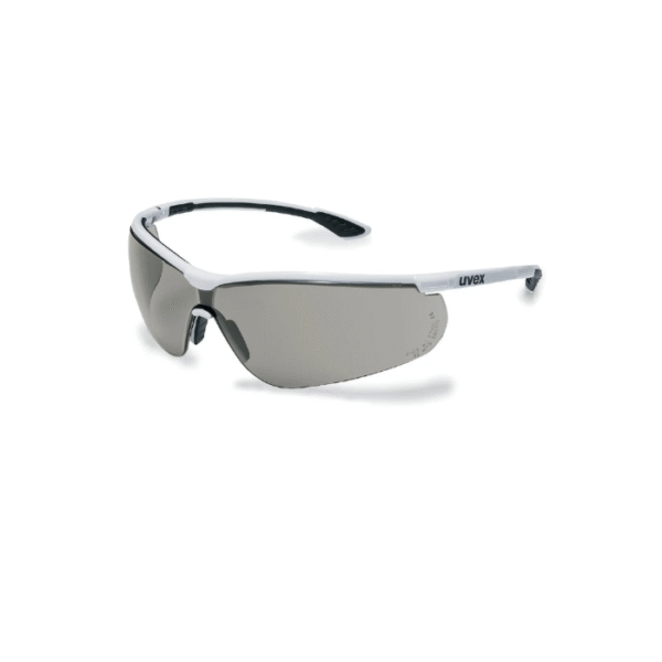 UVEX Sportstyle Safety Spectacles, Anti-Fog, Extremely Scratch-Resistant, Grey