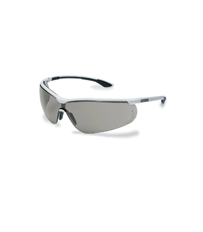 UVEX Sportstyle Safety Spectacles, Anti-Fog, Extremely Scratch-Resistant, Grey