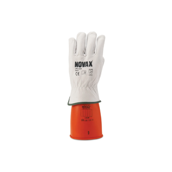 NOVAX® Leather Protector Glove fit Class 00-0 Insulating Gloves