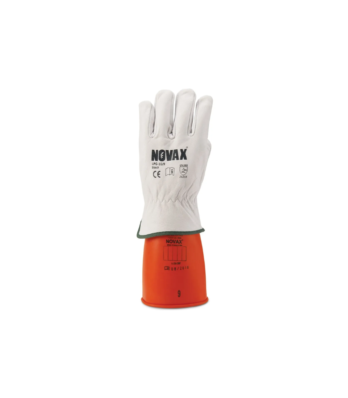 NOVAX® Leather Protector Glove fit Class 00-0 Insulating Gloves