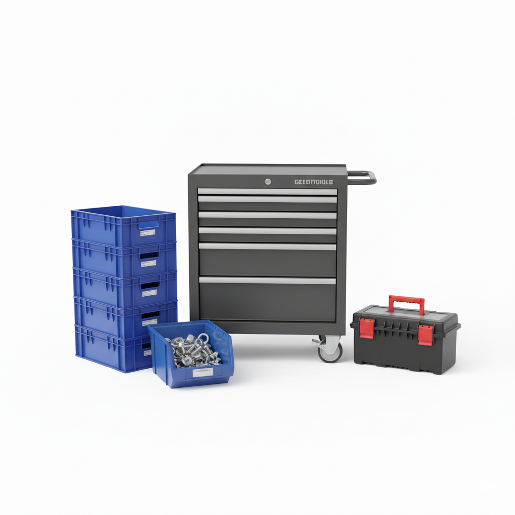 High-quality tool storage cabinets and boxes for organized workspace