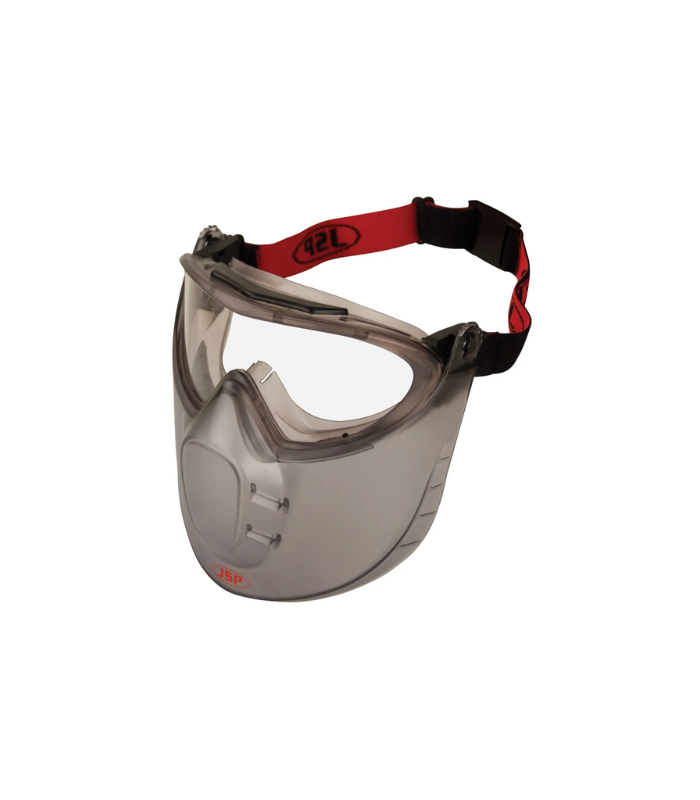 JSP Stealth™ 9200 Faceshield Goggle - Clear N Anti-mist Lens - Clear Frame -