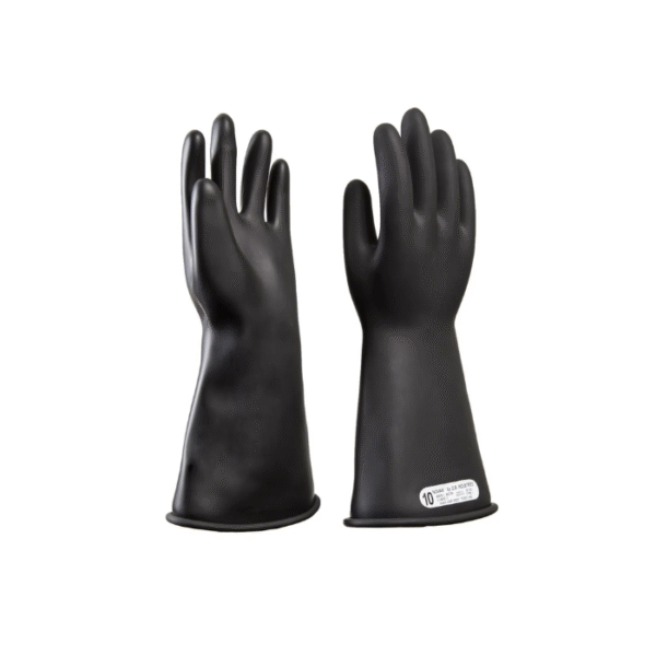 NOVAX® Electrical Rubber Glove, Black, Class 1, Length 360