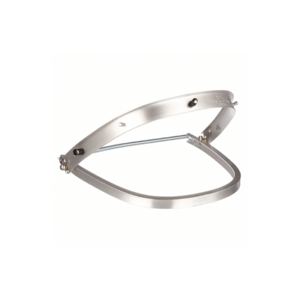 Honeywell Faceshield Bracket for Visor Helmet Attachment, Aluminum, Silver