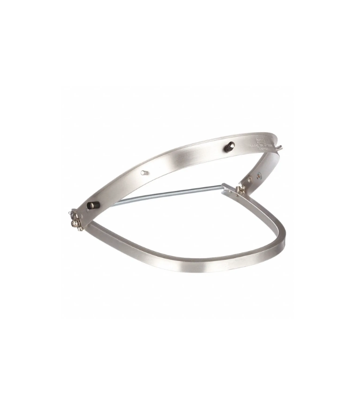 Honeywell Faceshield Bracket for Visor Helmet Attachment, Aluminum, Silver