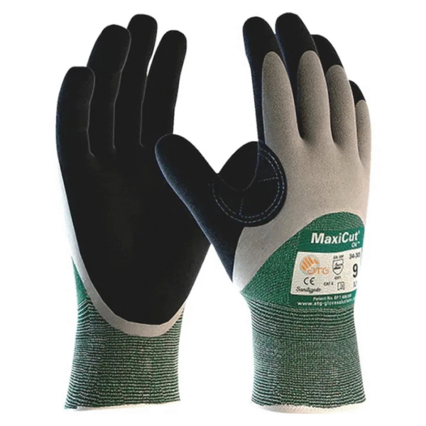 ATG-MaxiCut-Oil-Cut-Resistant-CUT-3-Nitrile-Palm-Coating-Work-Gloves-Starlink