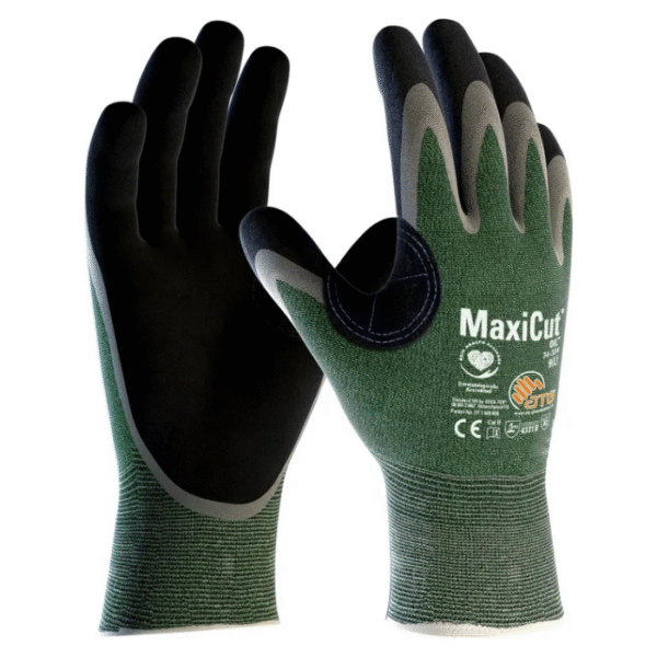 ATG-MaxiCut®-Oil™-Gloves-Palm-Coated-Green-Black-Starlink