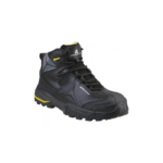 DELTA PLUS Full Grain Leather Safety Shoes - Water Resistant, Reinforced