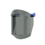 JSP AFP-25 Helmet Mounted Electrical Arc Faceshield with weight balancing system