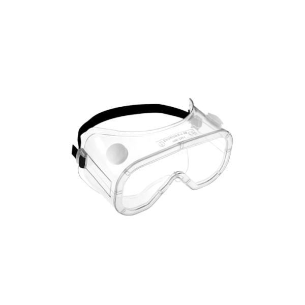 JSP Martcare® Dust & Liquid Goggles - Clear Hard Coated Lens - Black Strap