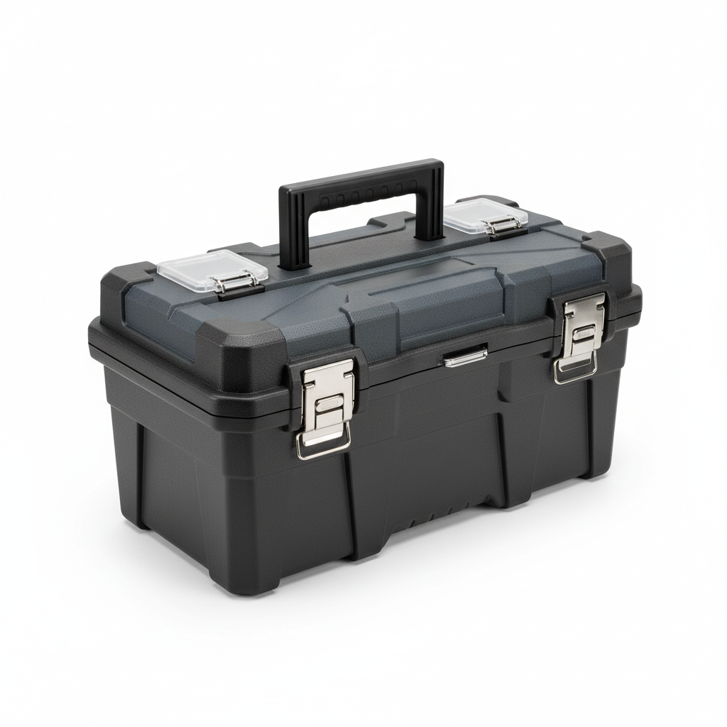 Durable tool box for organized storage