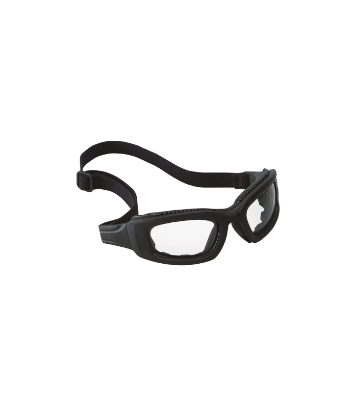 3M™ Maxim™ Safety Goggles Clear Anti-Fog Lens, Black Frame, Elastic Strap