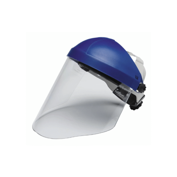 3M™ Ratchet Headgear H8A with 3M™ Clear Polycarbonate Faceshield WP96