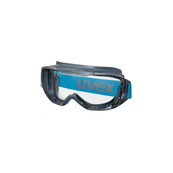 UVEX Megasonic Goggles, Anti-Fog, Clear Lens