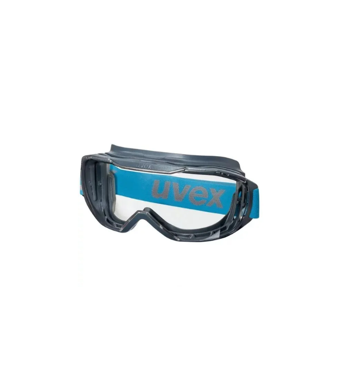 UVEX Megasonic Goggles, Anti-Fog, Clear Lens