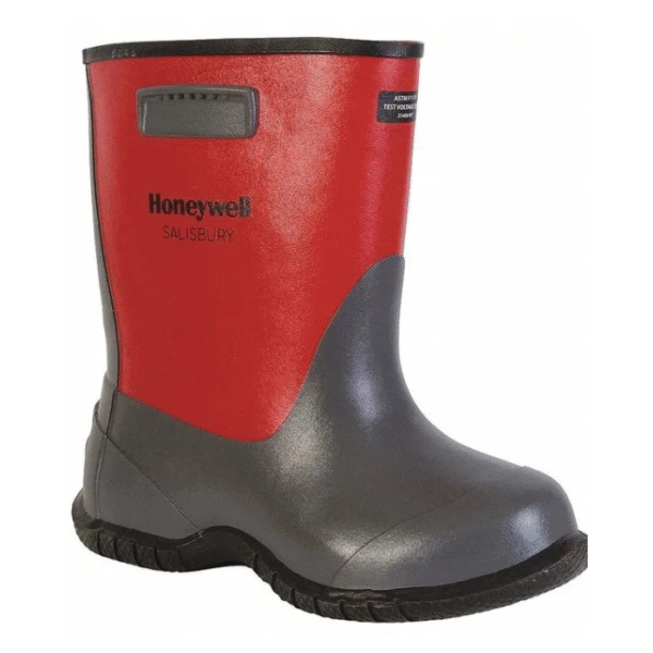 Honeywell-Salisbury-Dielectric-Overboot-Knee-Shoe-Style-Vulcanized-Rubber-Outsole-Starlink.