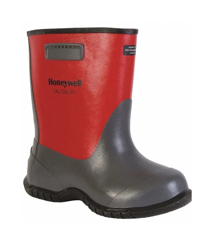 Honeywell-Salisbury-Dielectric-Overboot-Knee-Shoe-Style-Vulcanized-Rubber-Outsole-Starlink.