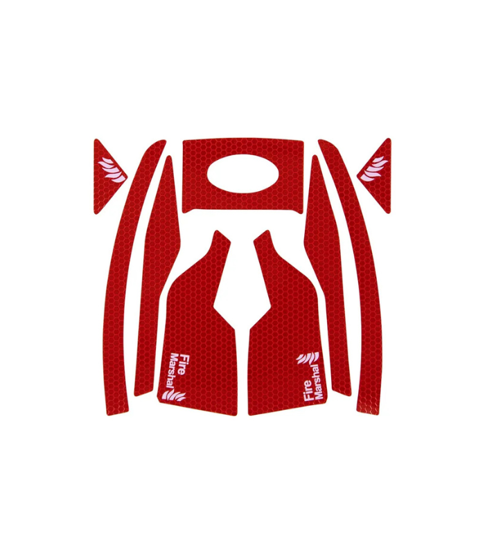 JSP Fire Marshal Red CR2 Reflective Kit for EVO® Vista® - Pack of 10-Starlink JSP-Fire-Marshal-Red-CR2-Reflective-Kit-for-EVO®-Vista®-Pack-of-10-Starlink.