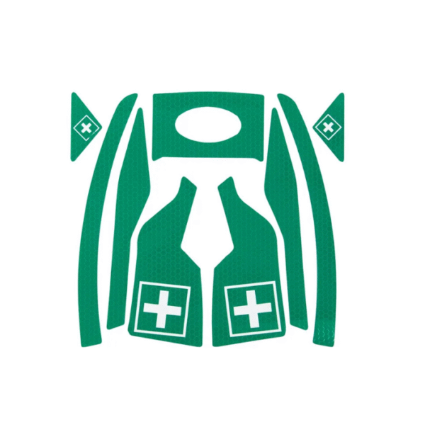 JSP-First-Aider-Green-CR2-Reflective-Kit-for-EVO®-Vista®-Pack-of-10-Starlink