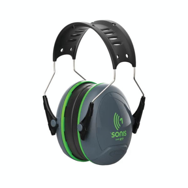 JSP-Sonis®1-Adjustable-Ear-Defenders-27dB-SNR-Grey-Green-Starlink