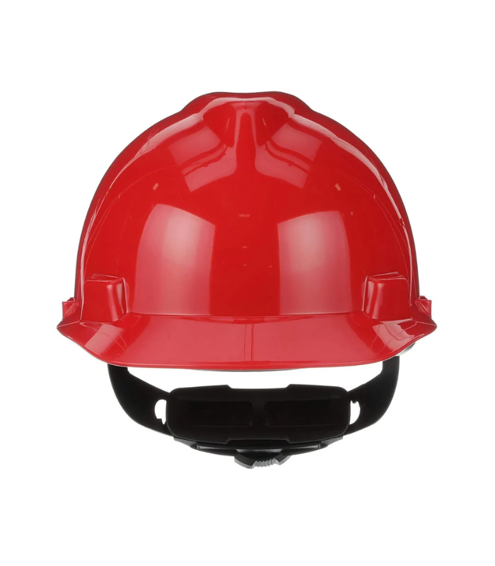 MSA Blue V-Gard® Cap Style Hard Hat With Ratchet Ratchet Suspension- Red Color-Starlink MSA-Blue-V-Gard®-Cap-Style-Hard-Hat-With-Ratchet-Ratchet-Suspension-Red-Color-Starlink.