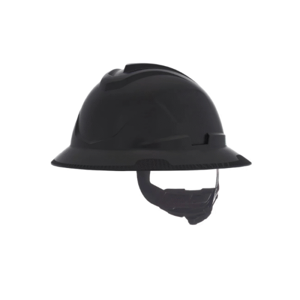 MSA-V-Gard-C1™-Full-Brim-Cooling-Hard-Hat-Non-Vented-Fas-Trac-III-Black-Starlink.