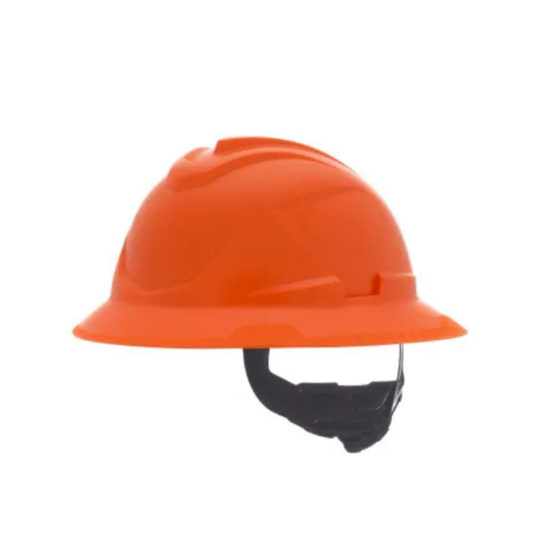 MSA-V-Gard-C1™-Full-Brim-Cooling-Hard-Hat-Non-Vented-Fas-Trac-III-Orange-Starlink