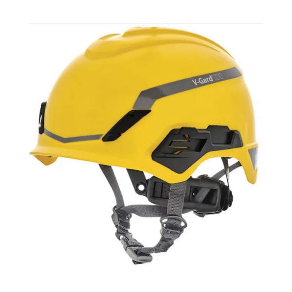 MSA-V-Gard®-H1-Novent-Helmet-non-vented-yellow-Fas-Trac-III-Pivot-Foam-EN397-Starlink.