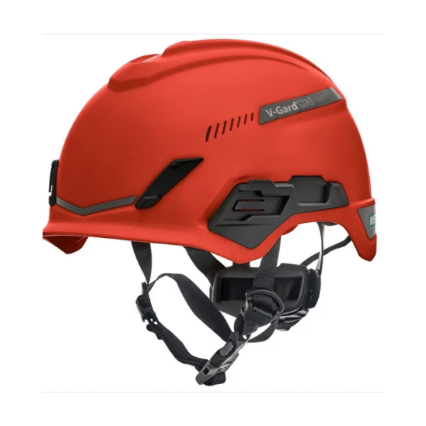 -MSA-V-Gard®-H1-Trivent-Helmet-vented-red-Fas-Trac-III-Pivot-Foam-Starlink