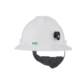 Msa-V-gard-Slotted-Full-brim-Protective-Hard-Hat-Fas-trac-Lamp-Bracket-Cord-Holder-White-Msa-Starlink.