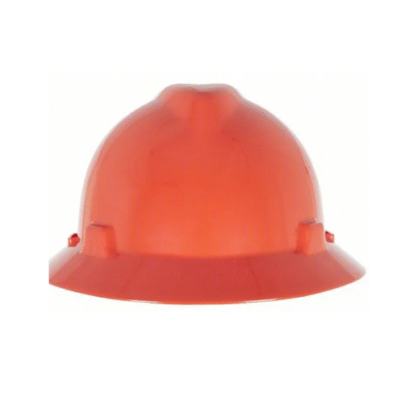 Safety-Helmet-V-Gard®-Polyethylene-Full-Brim-Hard-Hat-With-Ratchet-Point-Ratchet-Suspension-Orange-Starlink.